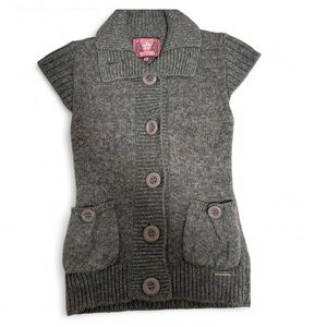 Sakura Gray Knit Sweater